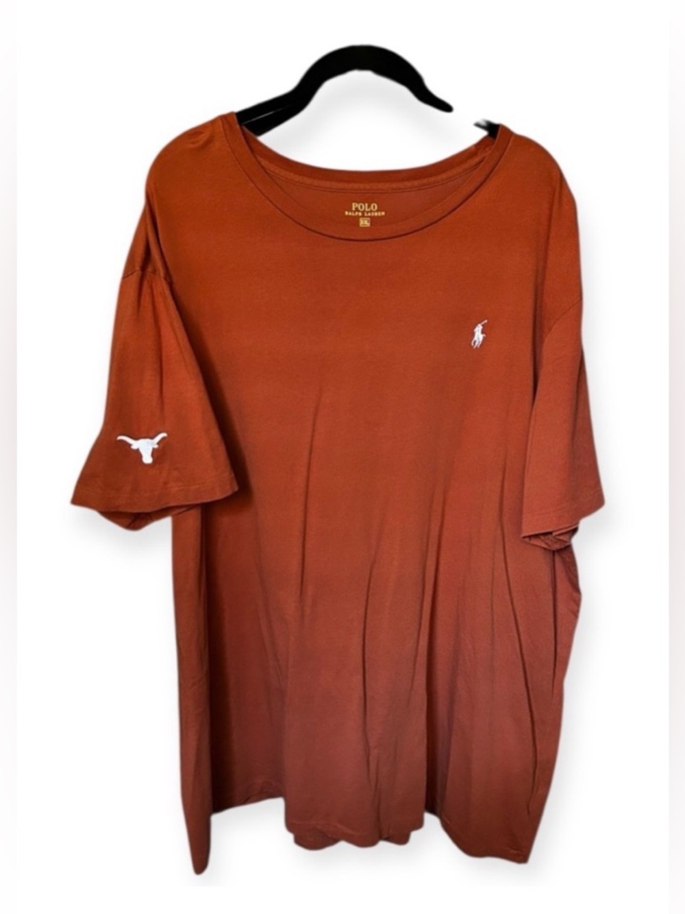 Polo by Ralph Lauren Texas Longhorns Burnt Orange Short Sleeve Tee